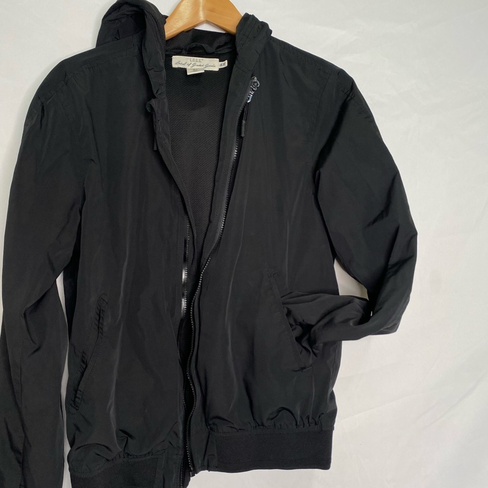 H&M Black Jacket Mens L.O.G.G. Medium